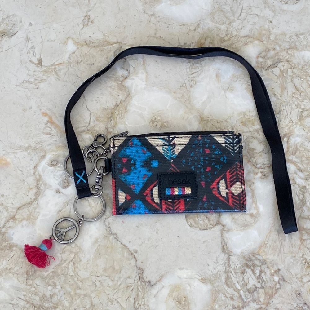 NWOT The Sak Pacifica ID Lanyard Wallet Keychain